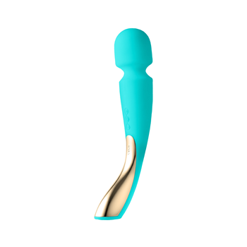 LELO - Smart Wand 2 Large - Wandvibrator (Blauw)